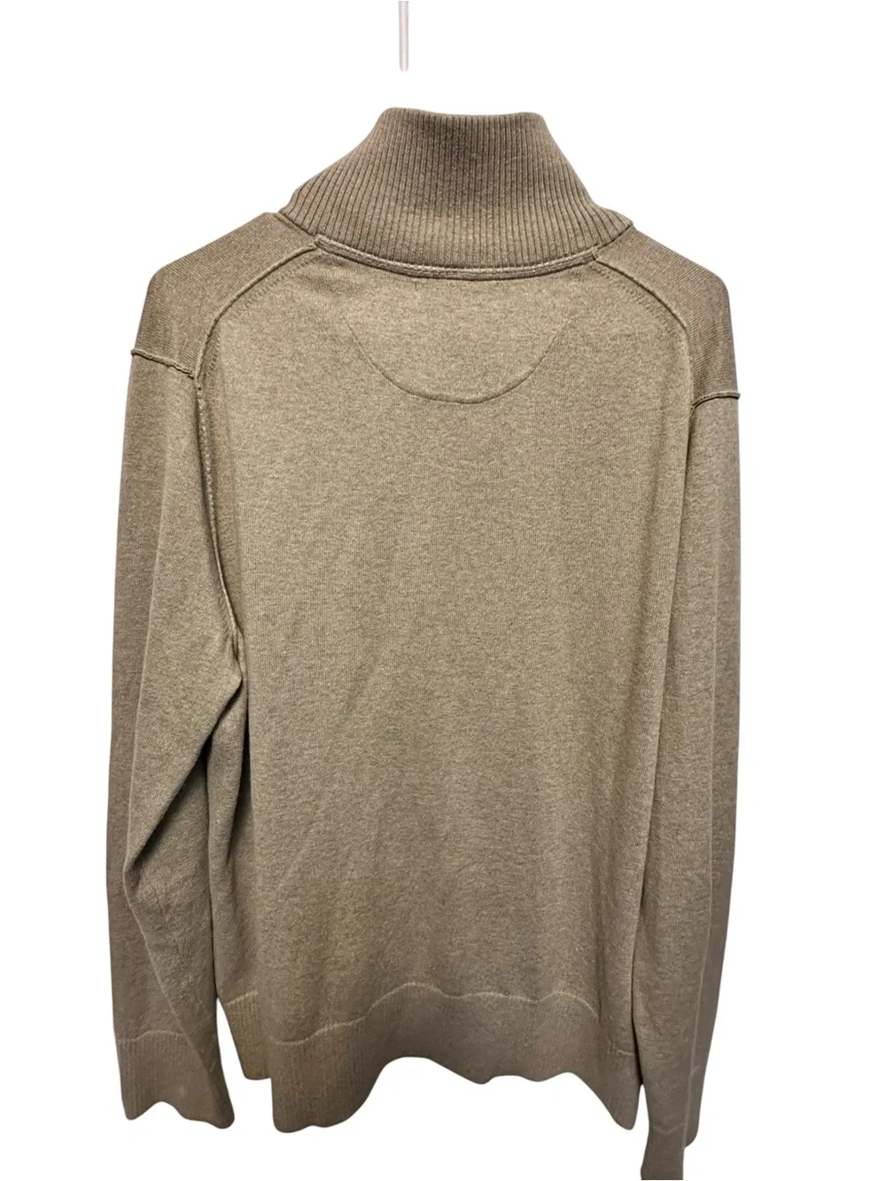 Banana Republic Cotton Cashmere Mock Neck Button Sweater Men's Large